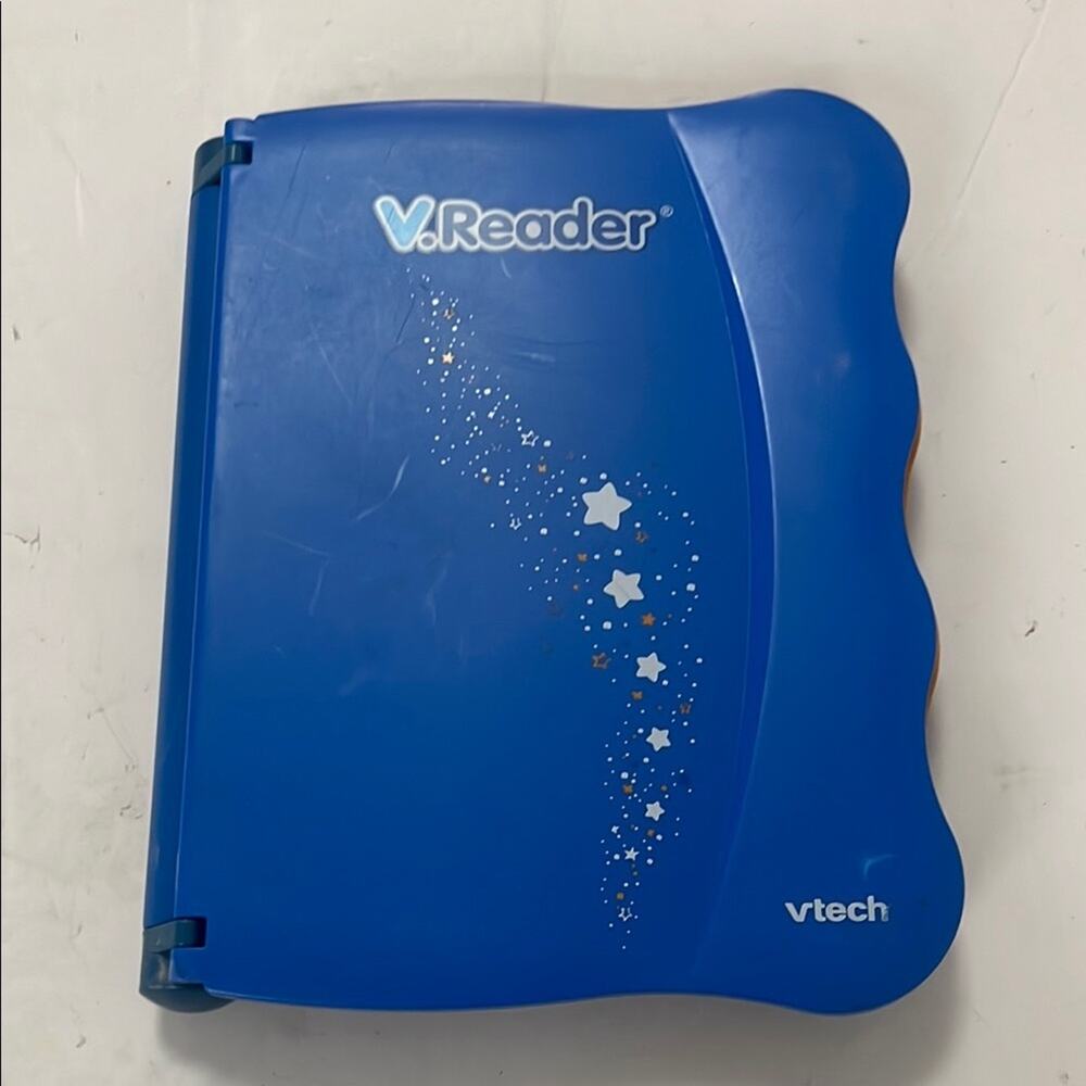 VTech V.Reader Blue Animated‎ E Book tablet Electronic learning tablet